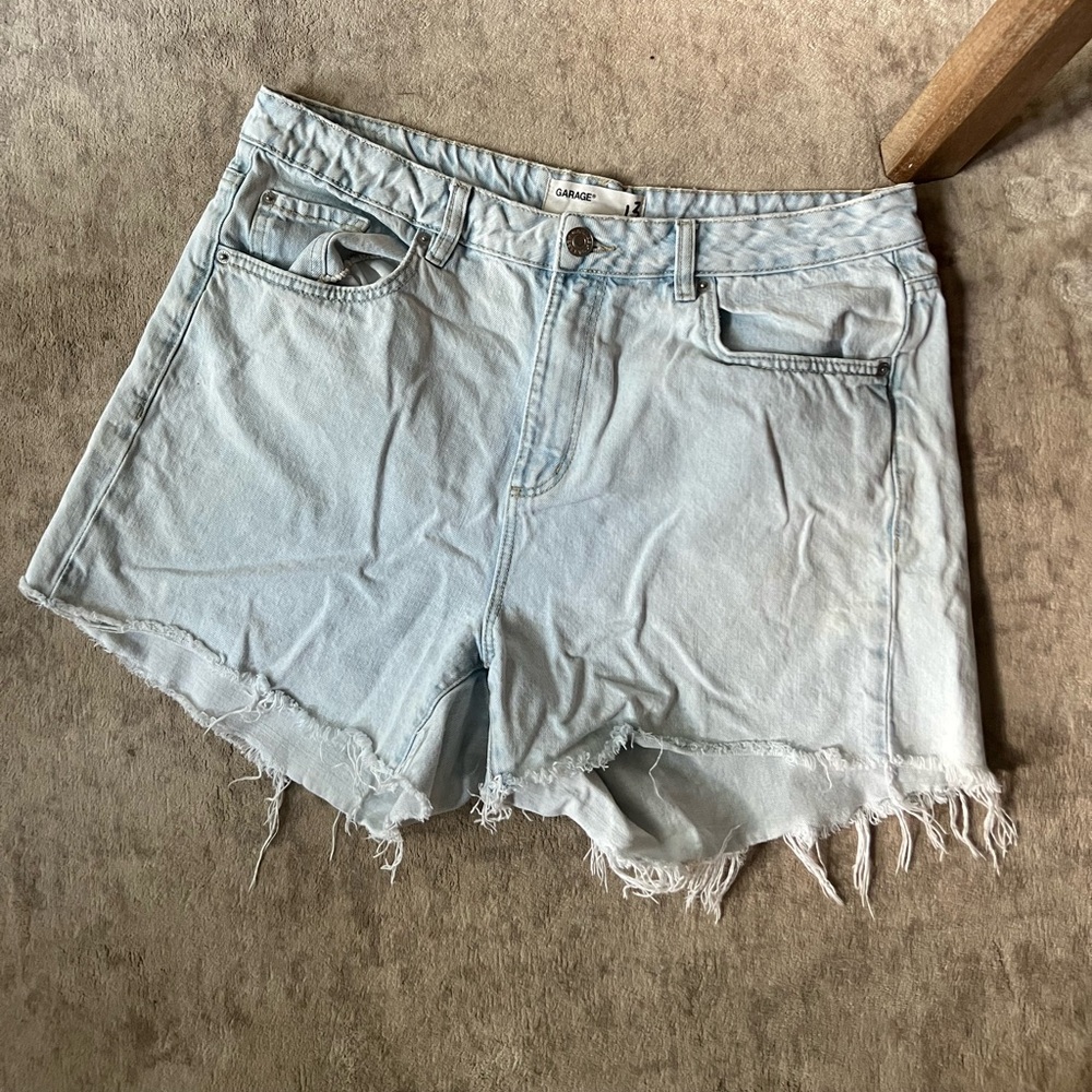 NWOT Garage Mom High Rise Denim Shorts